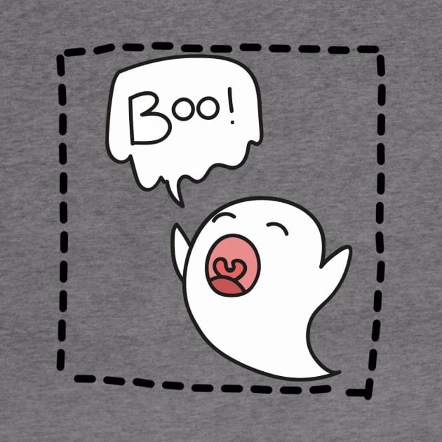 Ghost says boo by THESHOPmyshp